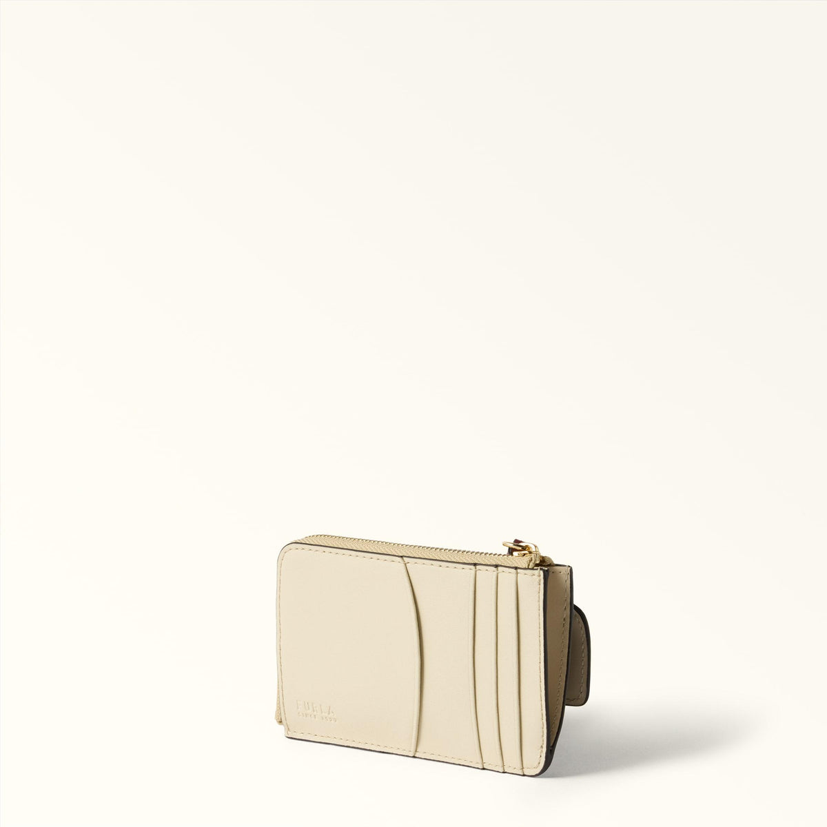 Furla Sfera Card Case M Red Apple+Muddy Gray+Butter - Furla