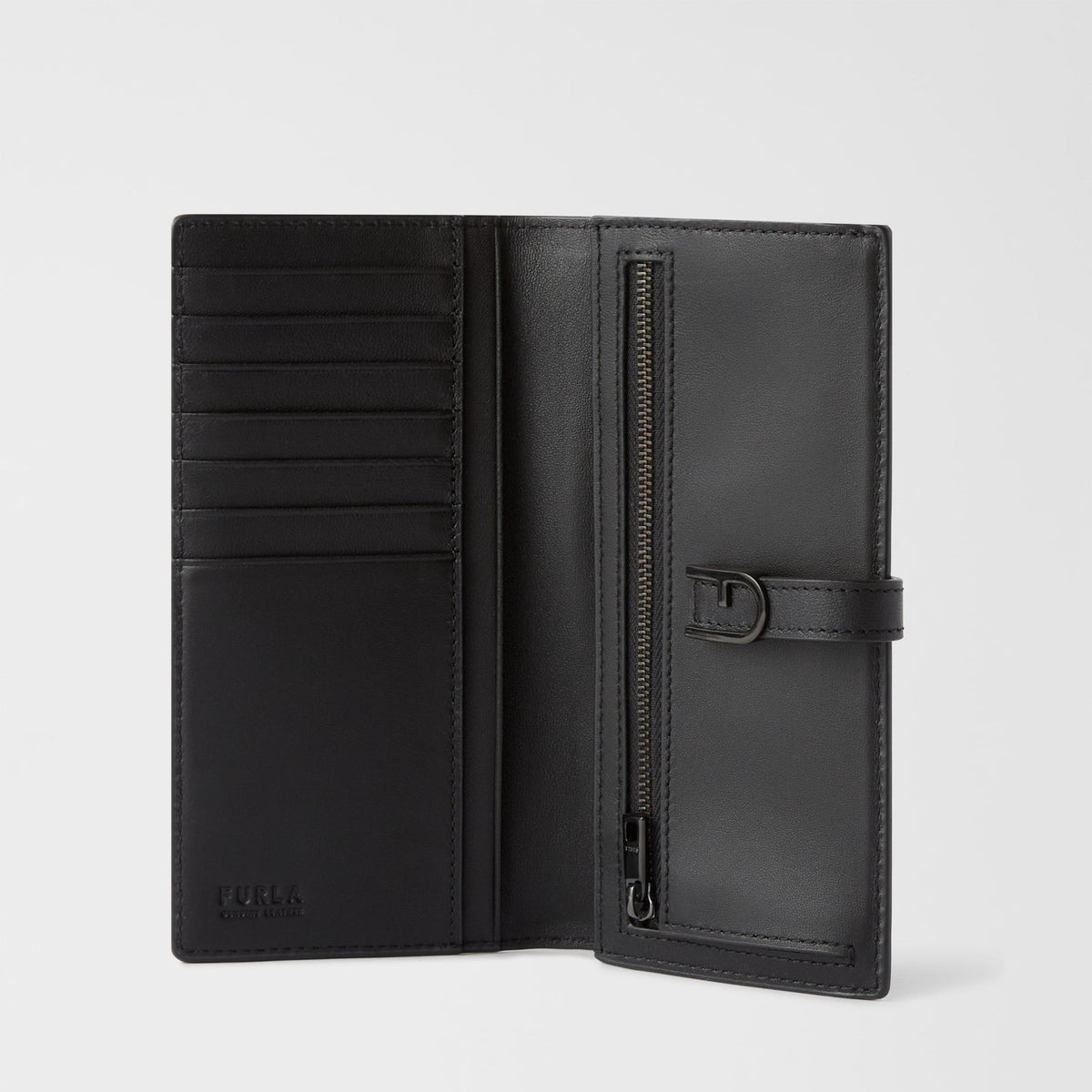 Furla Flow Continental Wallet XL Nero - Furla