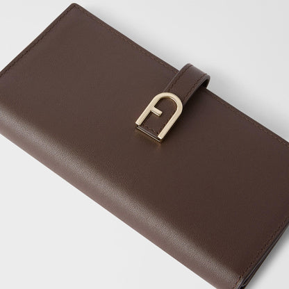 Furla Flow Continental Wallet XL Espresso - Furla