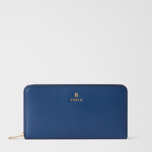 Furla Camelia Zip Around XL Indigo+Corolla Int. - Furla