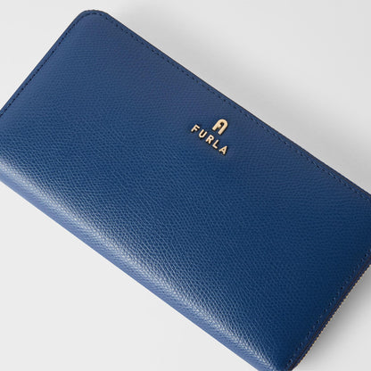 Furla Camelia Zip Around XL Indigo+Corolla Int. - Furla