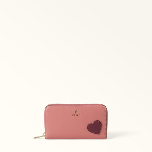 Furla Camelia Zip Around L Toni Rosewood - Furla