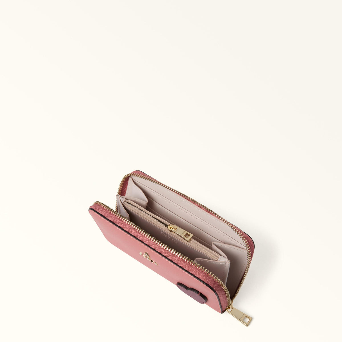 Furla Camelia Zip Around L Toni Rosewood - Furla