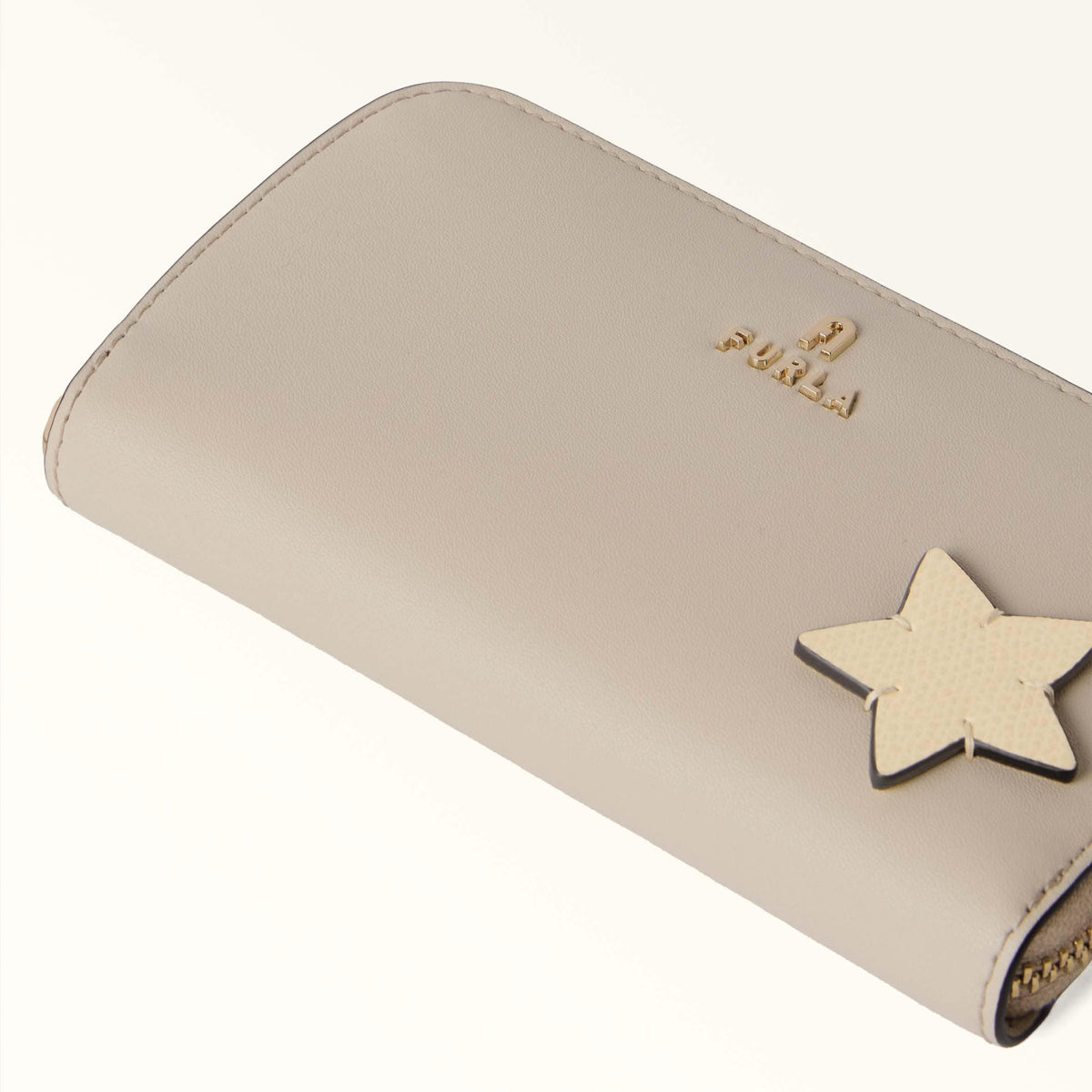 Furla Camelia Zip Around L Toni Butter - Furla