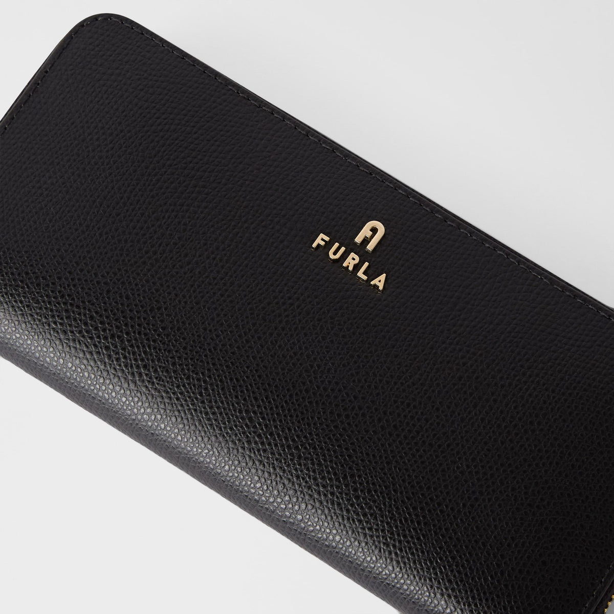 Furla Camelia Zip Around L Nero - Furla
