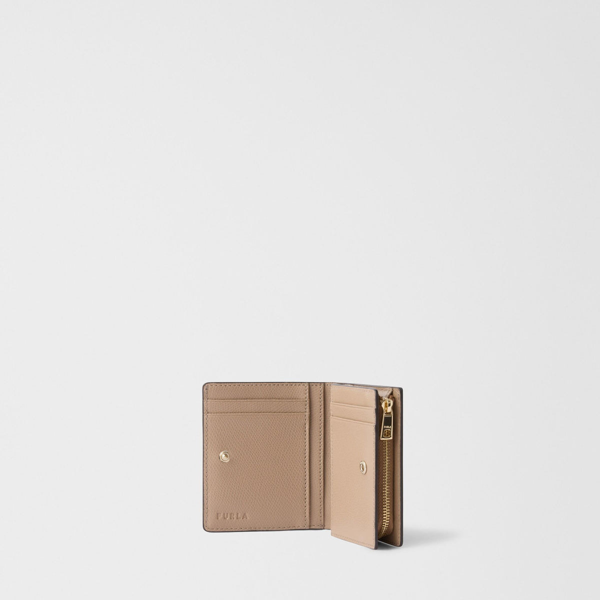 Furla Camelia Compact Wallet S Greige - Furla