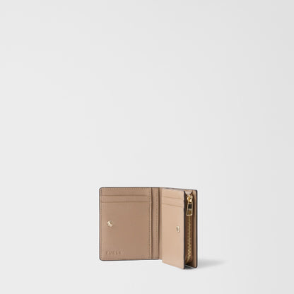 Furla Camelia Compact Wallet S Greige - Furla