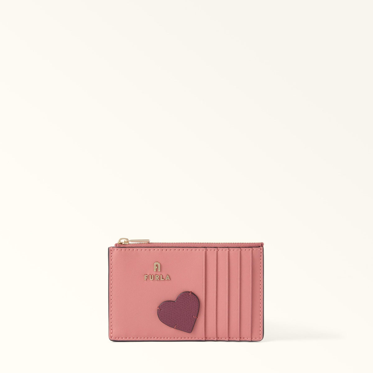 Furla Camelia Card Case M Toni Rosewood - Furla