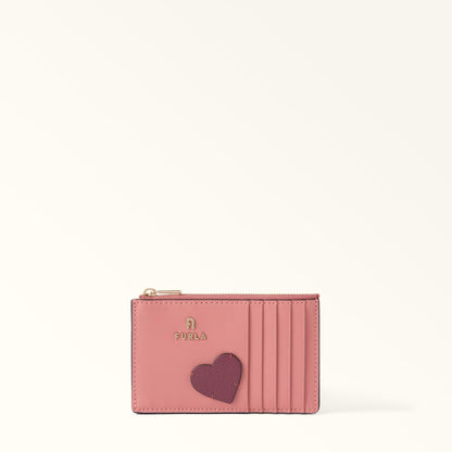 Furla Camelia Card Case M Toni Rosewood - Furla