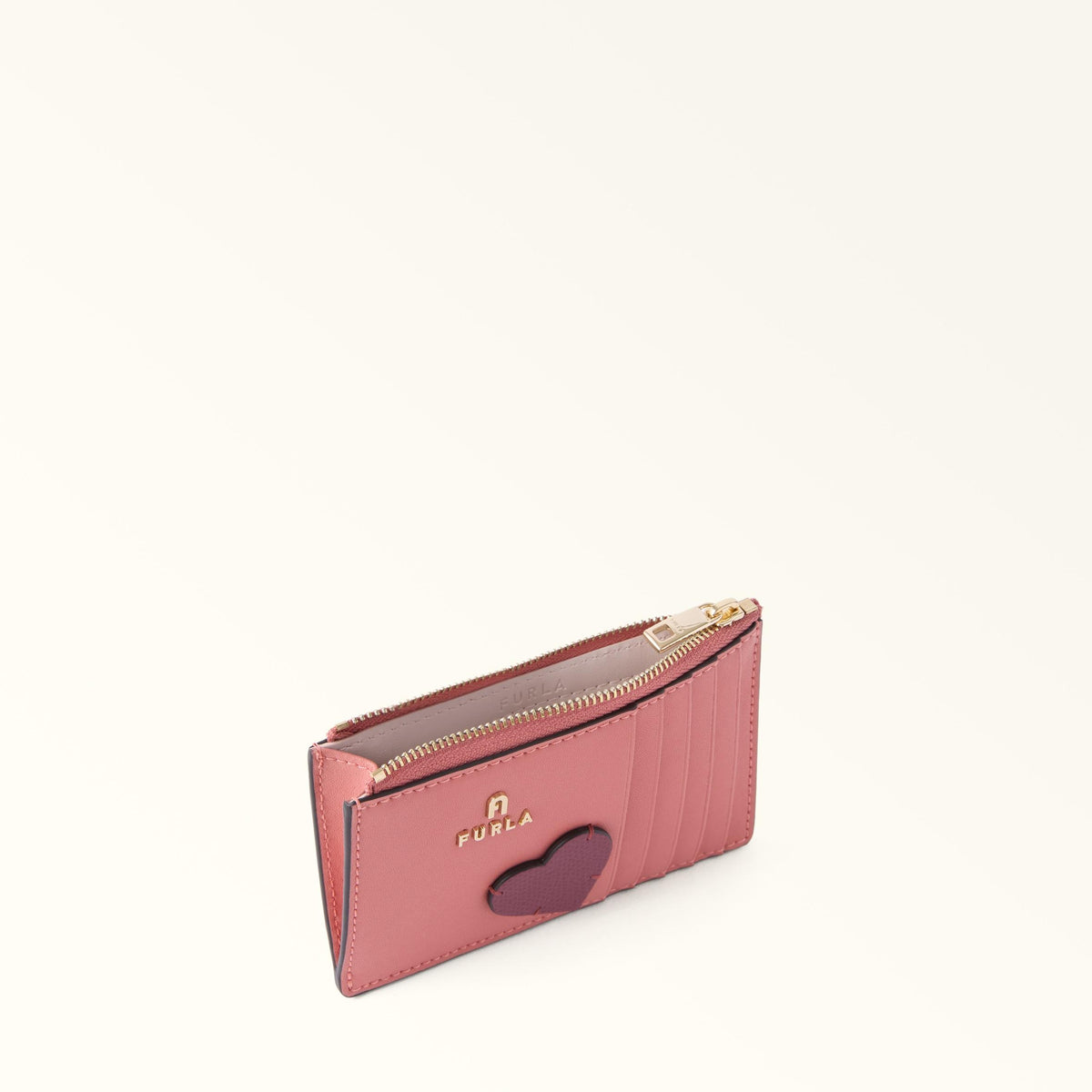 Furla Camelia Card Case M Toni Rosewood - Furla
