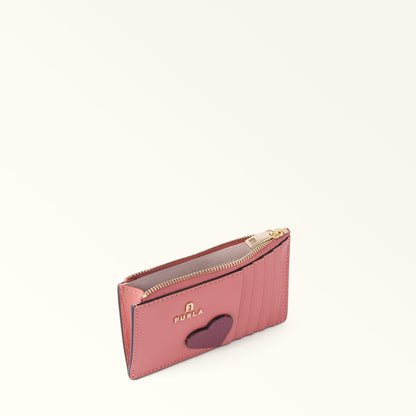 Furla Camelia Card Case M Toni Rosewood - Furla