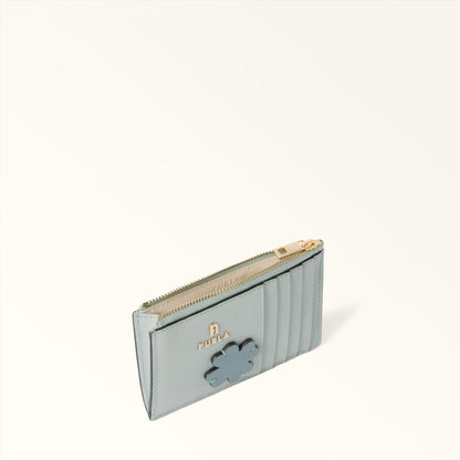 Furla Camelia Card Case M Toni Nebbia Gray - Furla