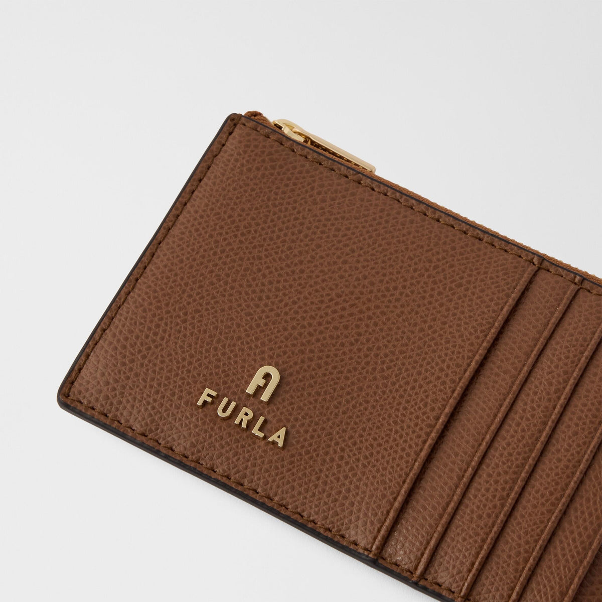 Furla Camelia Card Case M Cognac H - Furla