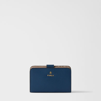 Furla Camelia Compact Wallet M Indigo+Corolla Int. - Furla