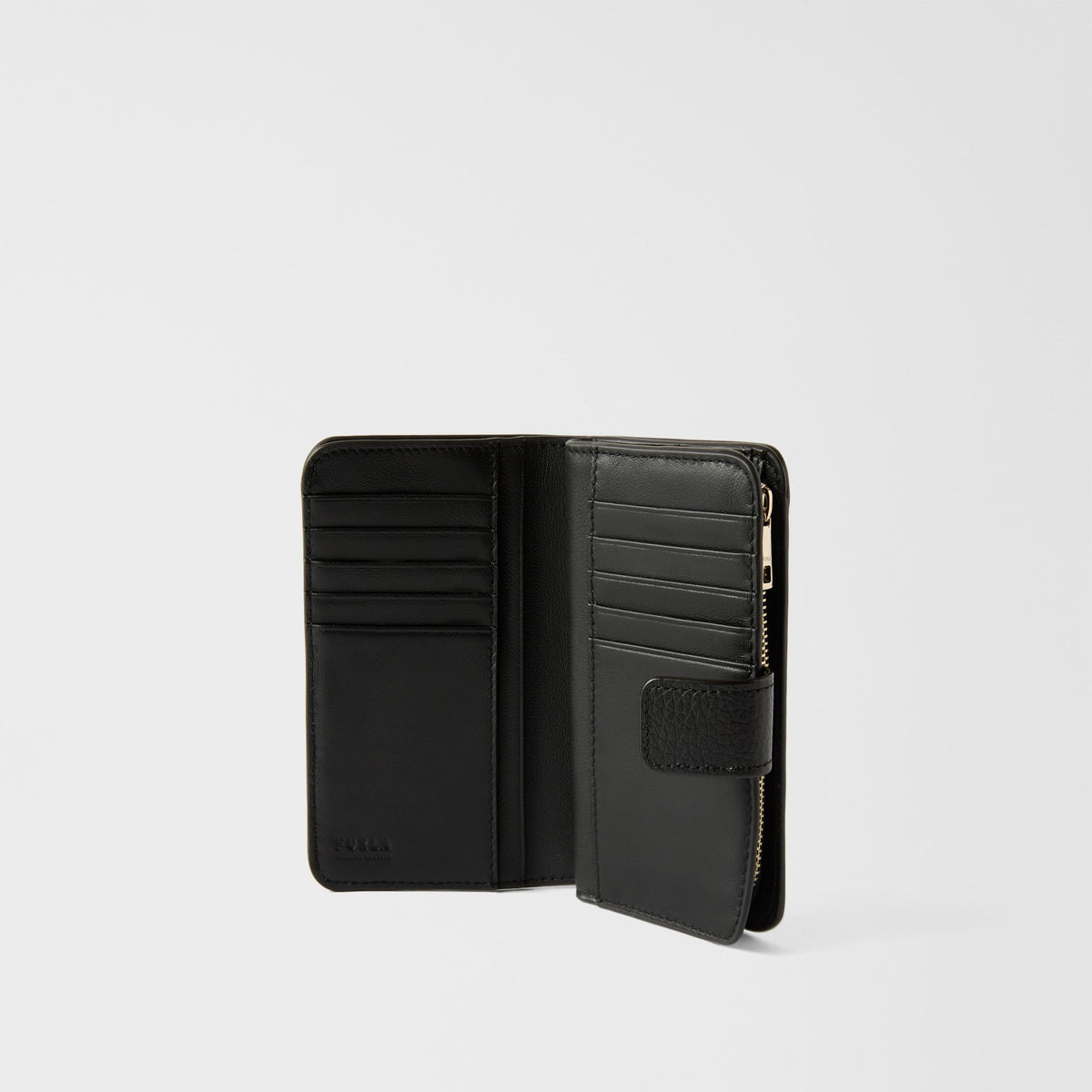 Furla Camelia Compact Wallet M Nero - Furla