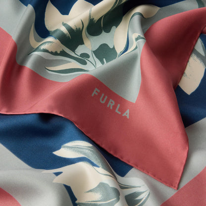 Furla Tortona Carré Marsala+Grigio Blu - Furla