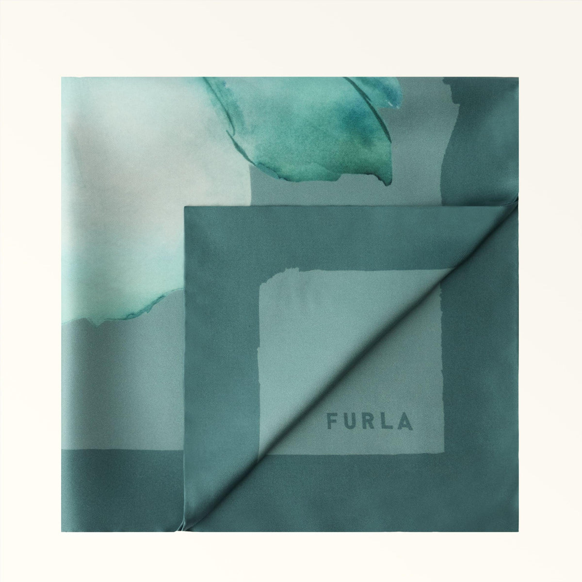 Furla Nuvola Carré Toni Edera Green - Furla