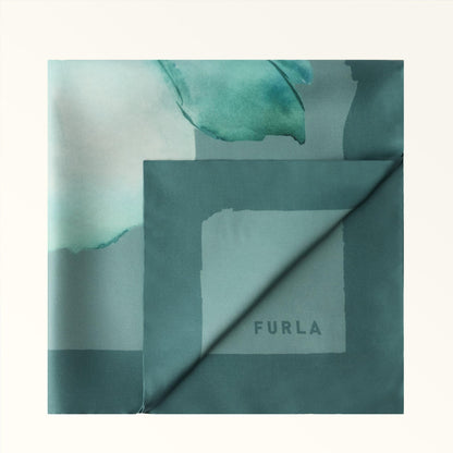 Furla Nuvola Carré Toni Edera Green - Furla