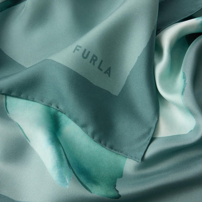 Furla Nuvola Carré Toni Edera Green - Furla