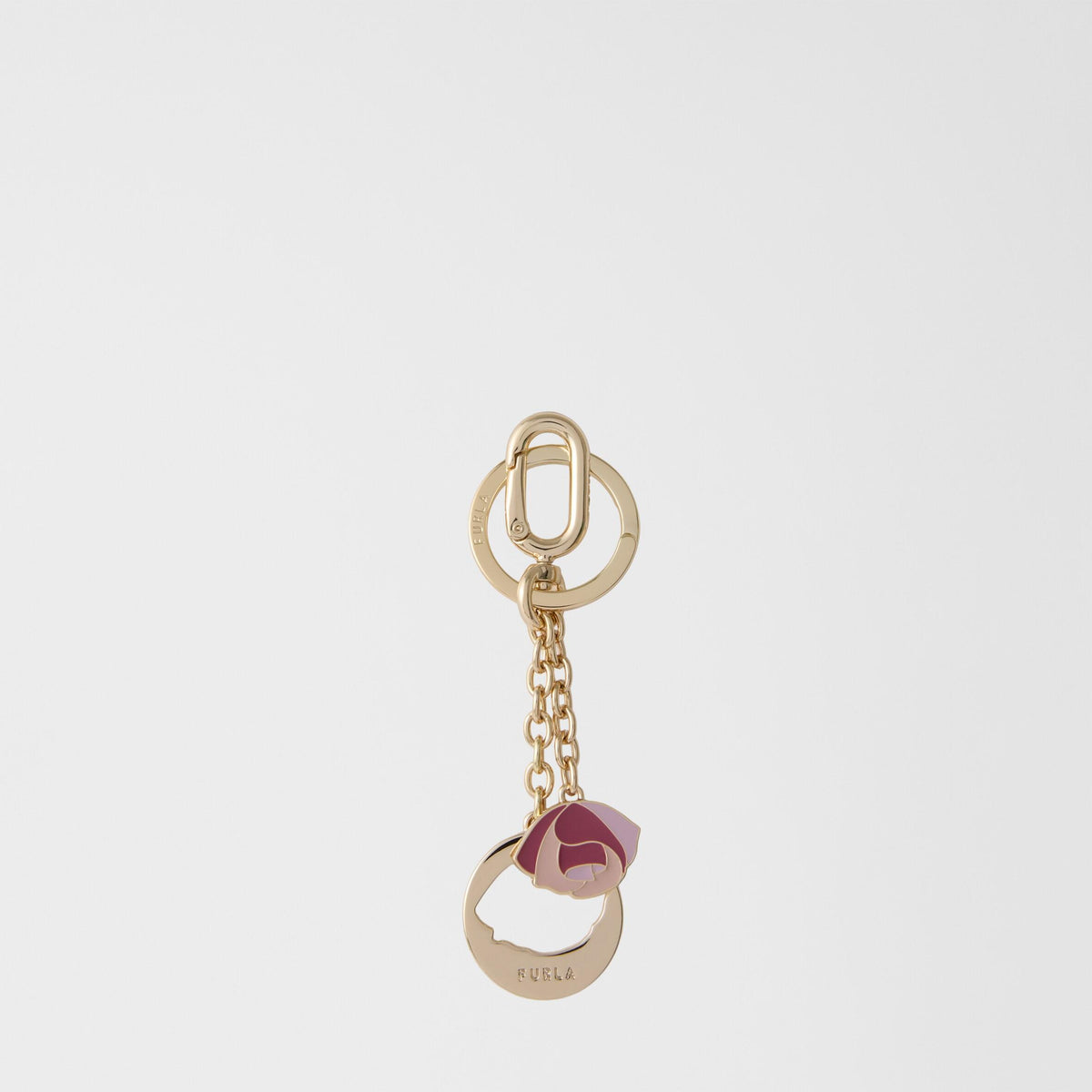Furla Crystal Keyring Blush Pink+Sakura - Furla