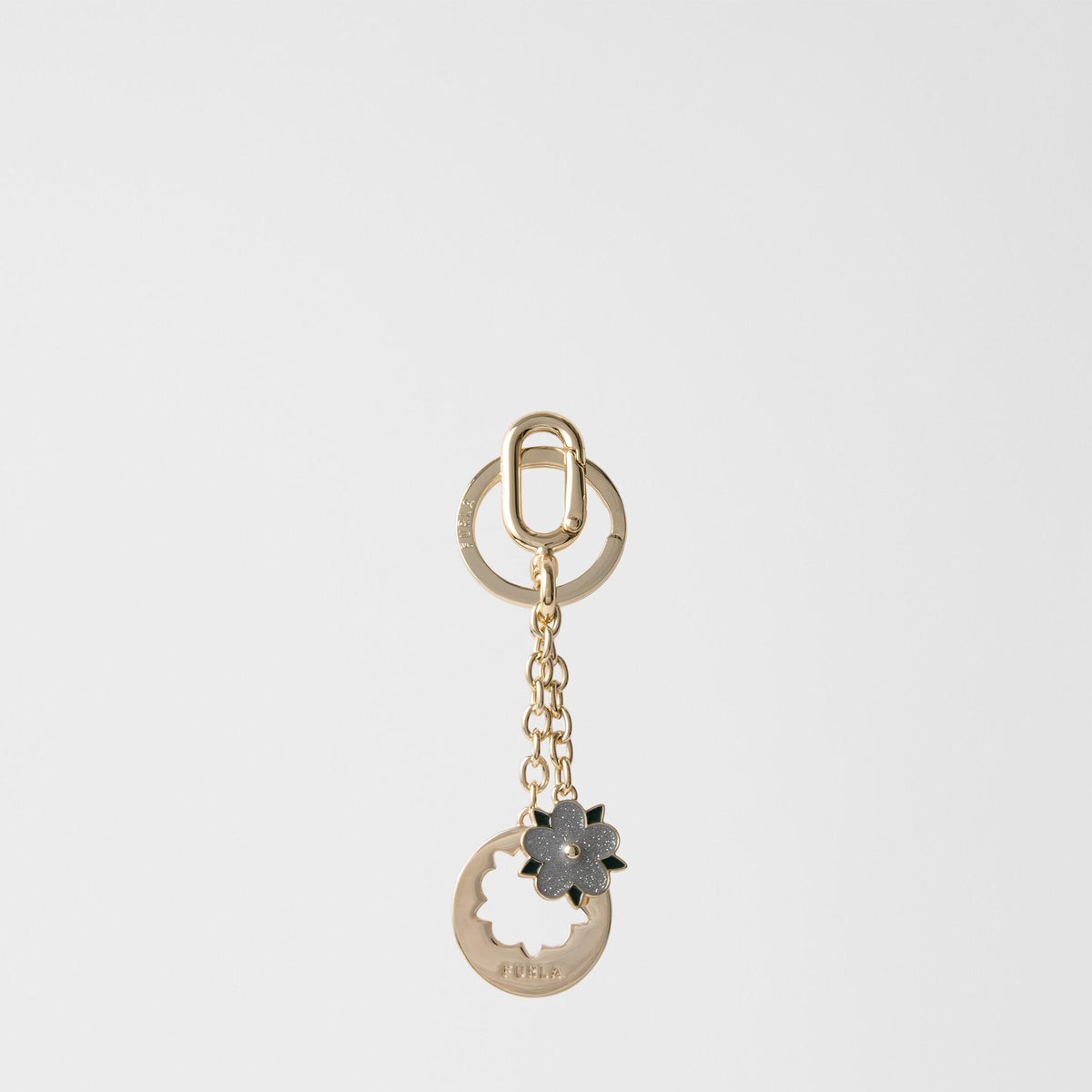 Furla Crystal Keyring Color Silver - Furla