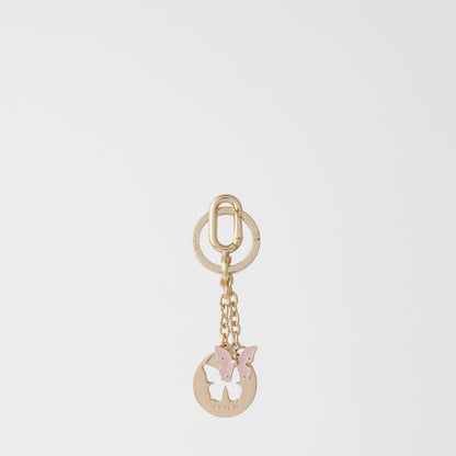 Furla Crystal Keyring Dusty Pink - Furla