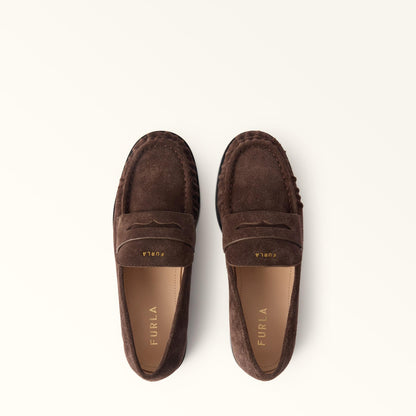 Furla Soft Loafers Cioccolato - Furla