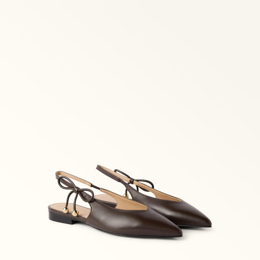 Furla Poppy Slingback Cioccolato - Furla