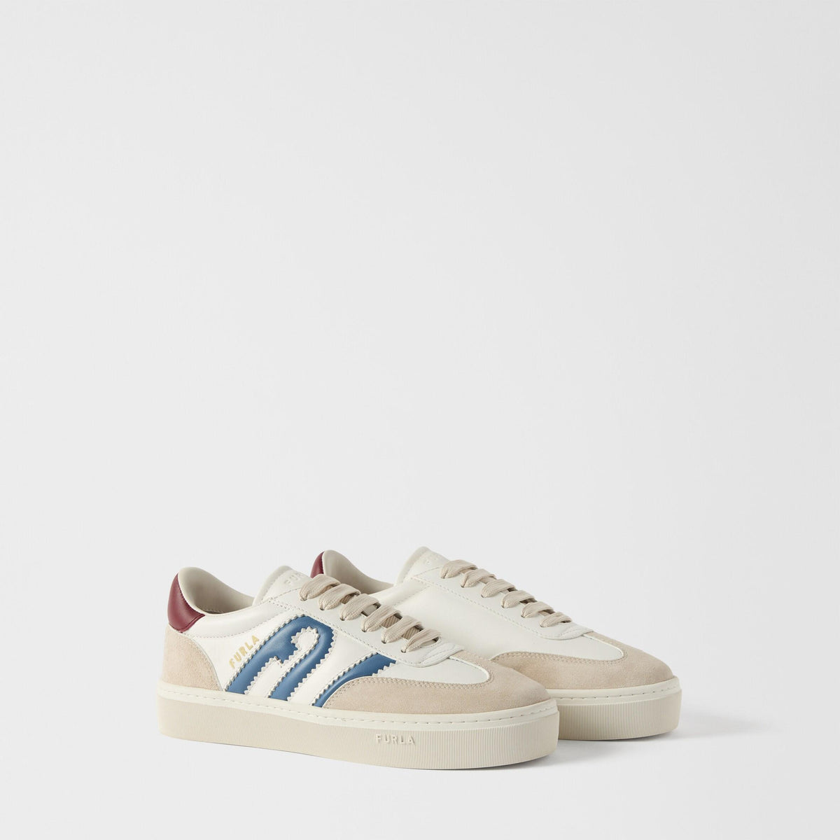 Furla Allegra Sneakers Talco H+Indigo+Marsala+Naturale - Furla
