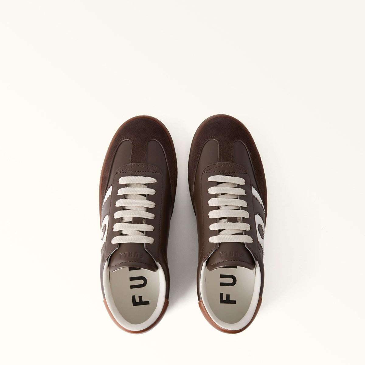 Furla Allegra Sneakers Cioccolato+Talco H+Cognac H - Furla
