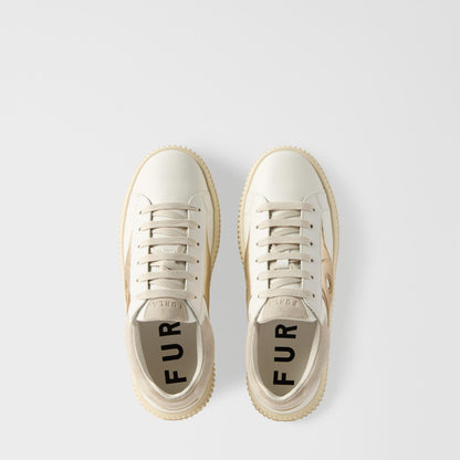 Furla Sky Sneakers Talco H+Color Light Gold+Naturale - Furla