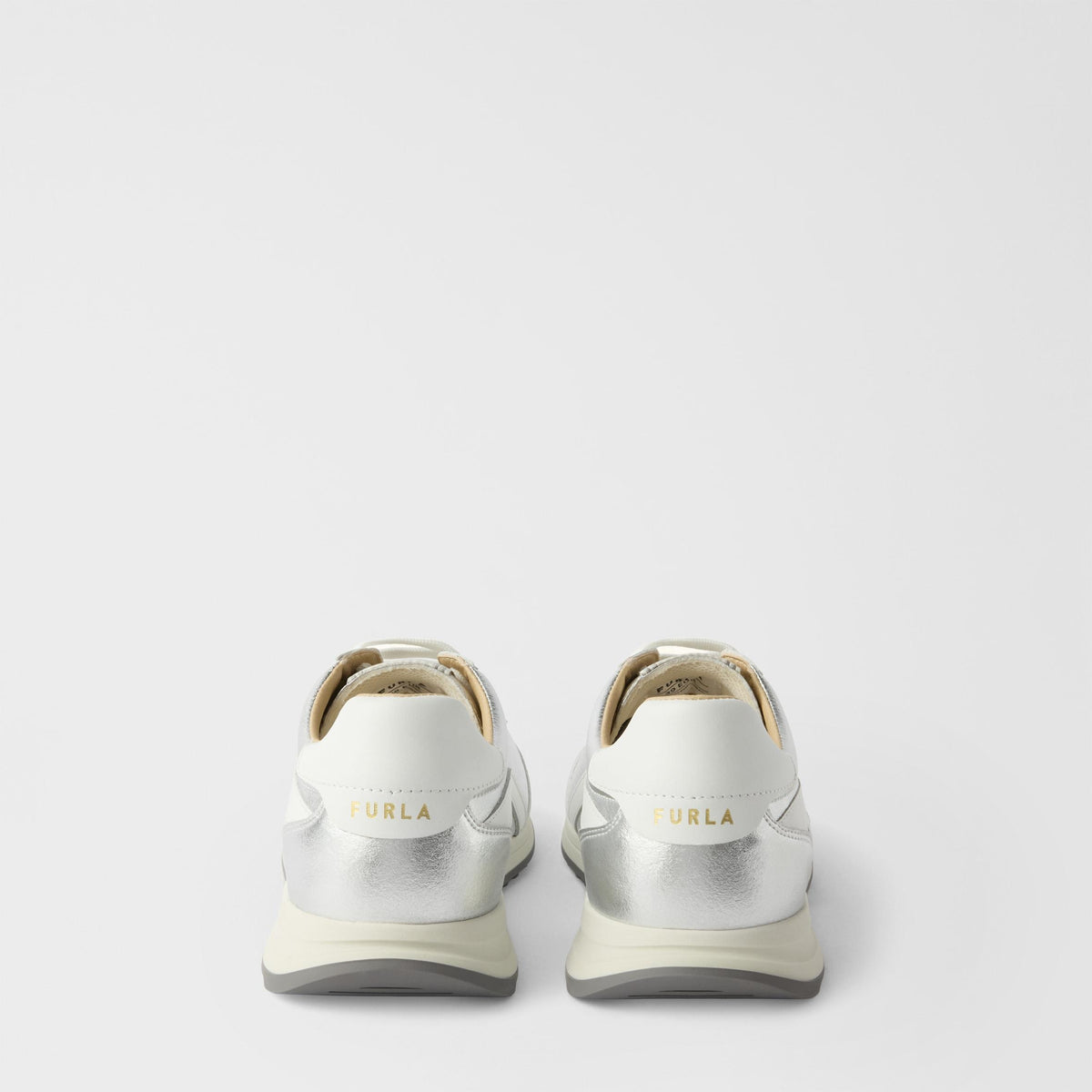 Furla Retrò Sneakers Color Silver+Talco H - Furla