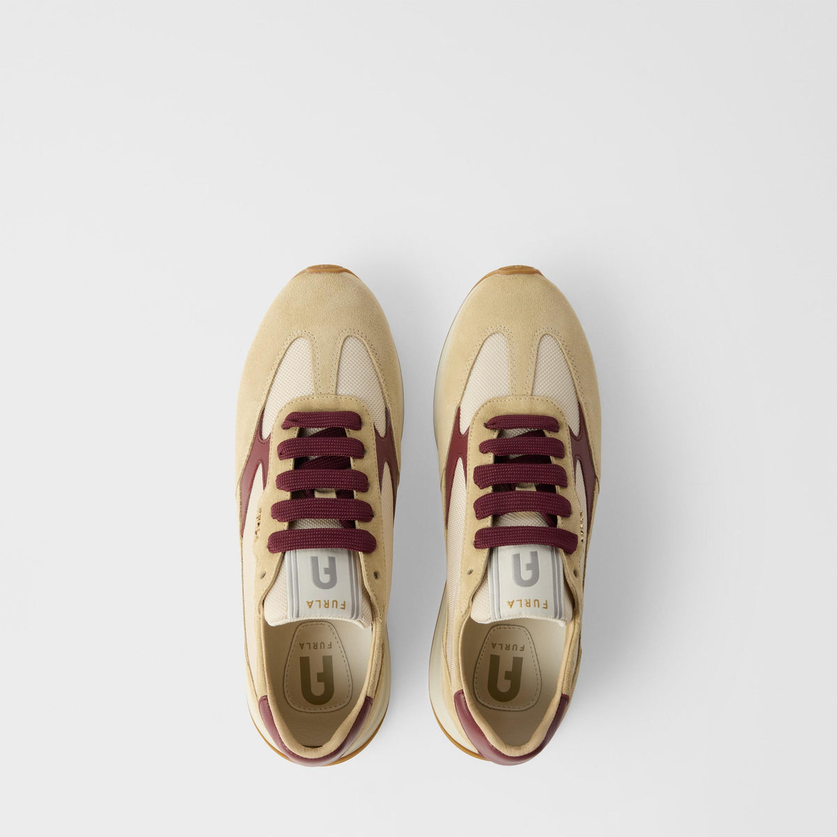 Furla Retro' Sneakers Butter+Off White+Red Apple - Furla