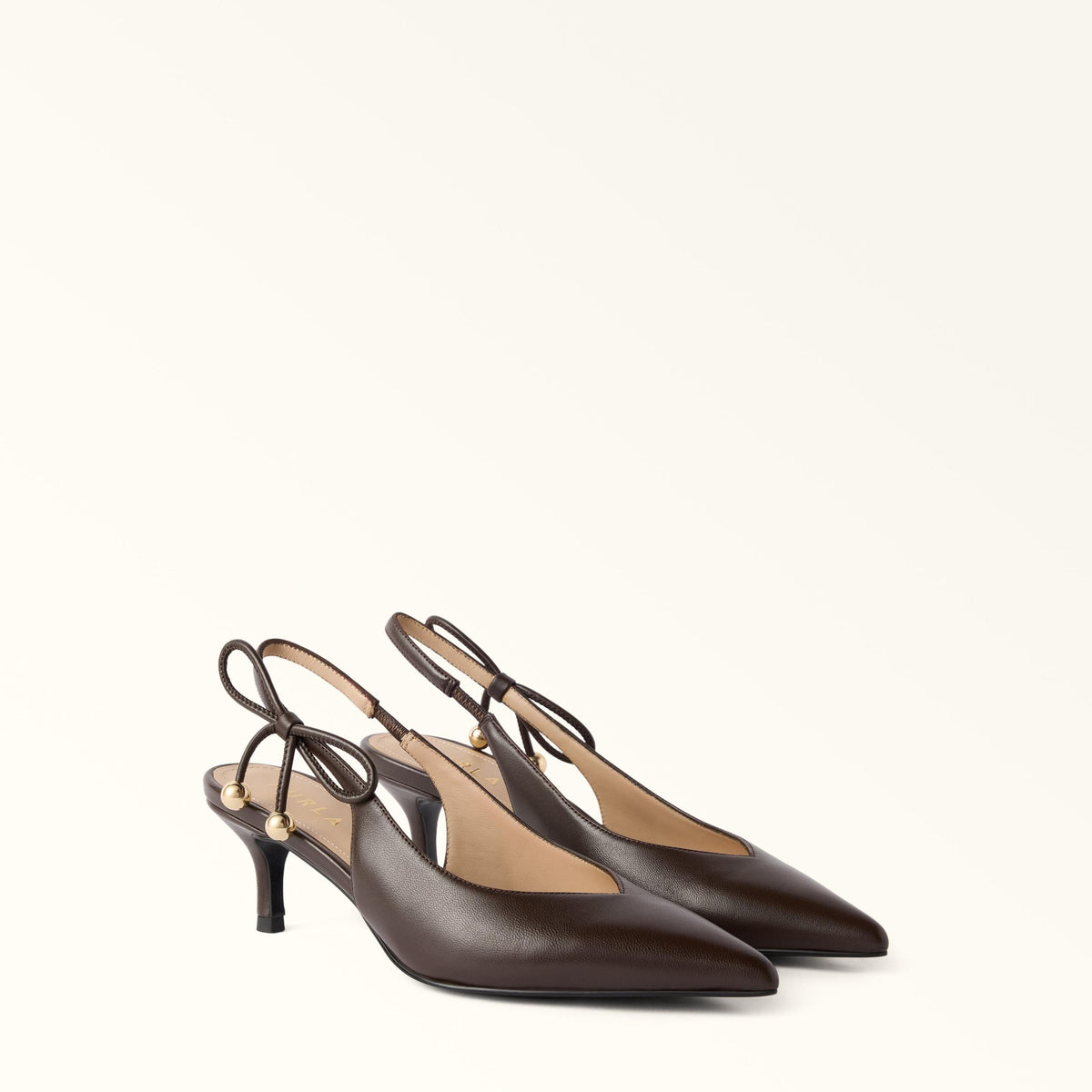 Furla Poppy Slingback Cioccolato - Furla