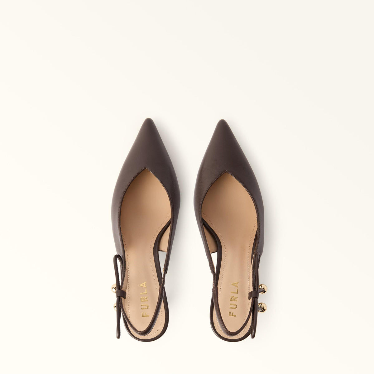 Furla Poppy Slingback Cioccolato - Furla