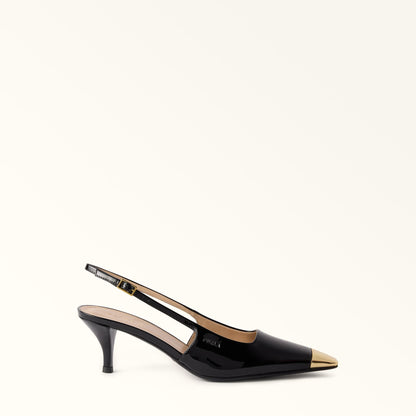 Furla Metal Slingback Nero - Furla