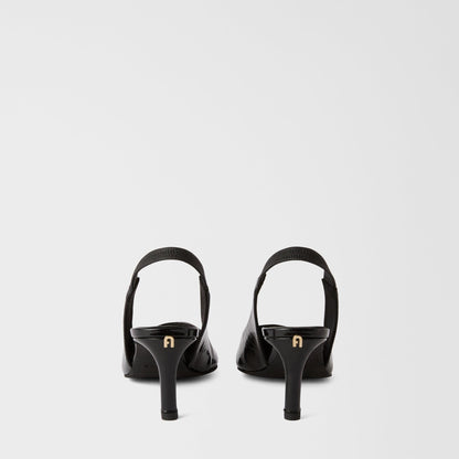 Furla Essential Slingback Nero - Furla
