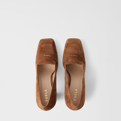 Furla Solid Pump Cognac H - Furla
