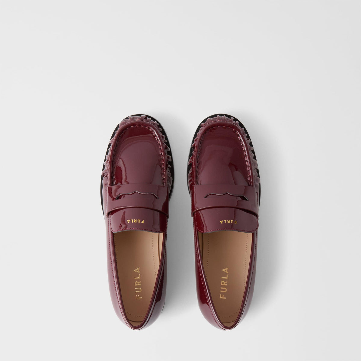 Furla Soft Loafers Red Apple - Furla