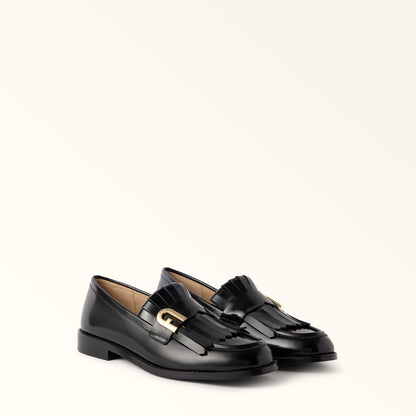 Furla Lidia Loafers Nero - Furla