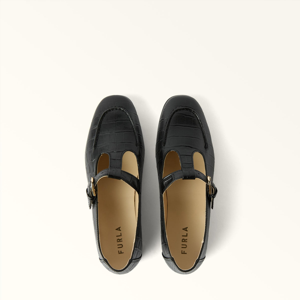 Furla Heritage Loafers Nero - Furla