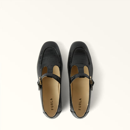Furla Heritage Loafers Nero - Furla