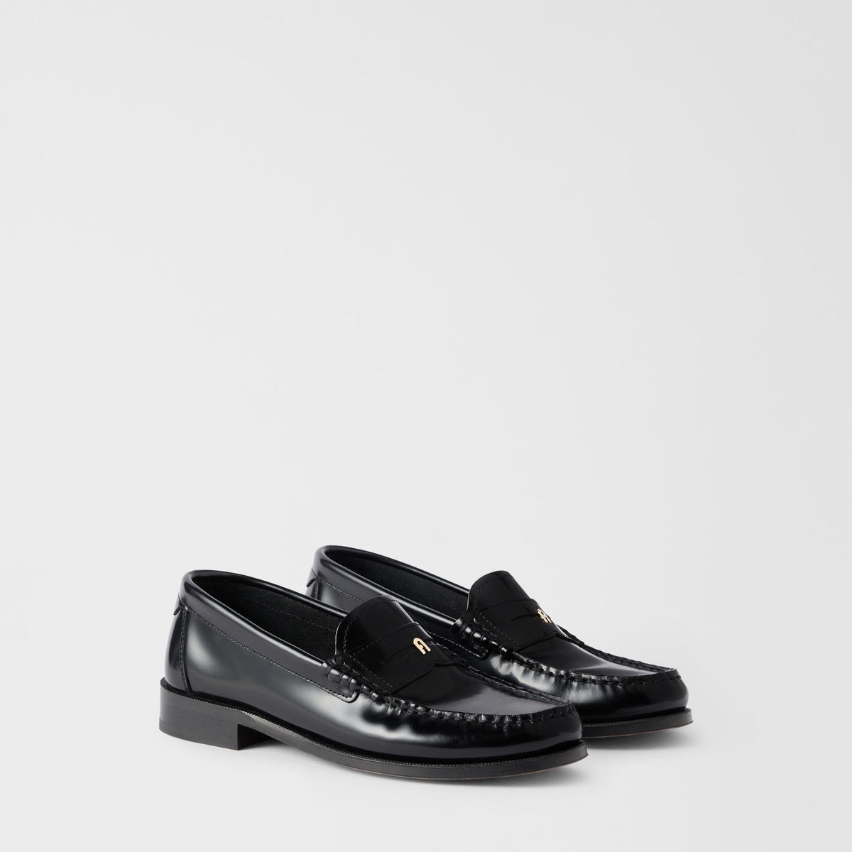 Furla College Loafers Nero - Furla
