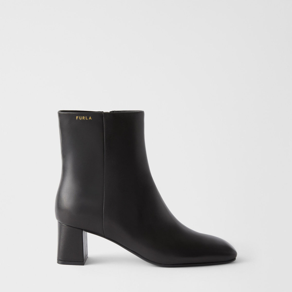 Furla Solid Ankle Boots Nero - Furla