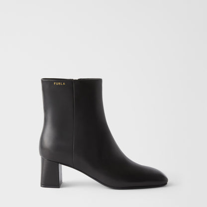 Furla Solid Ankle Boots Nero - Furla