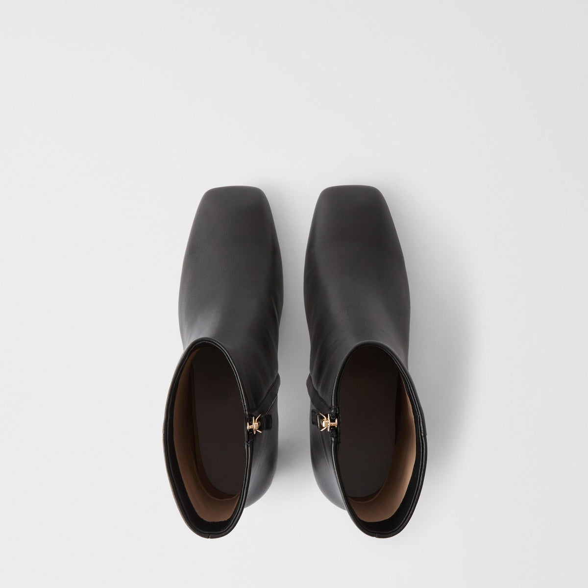 Furla Solid Ankle Boots Nero - Furla