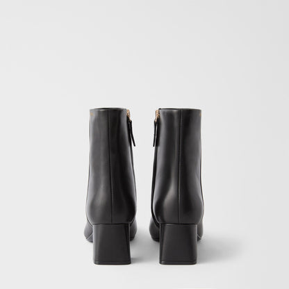 Furla Solid Ankle Boots Nero - Furla