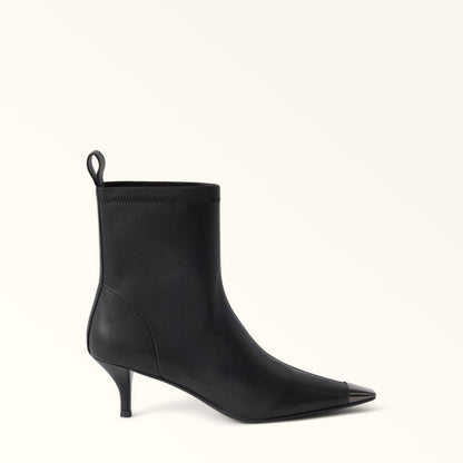 Furla Metal Ankle Boots Nero - Furla