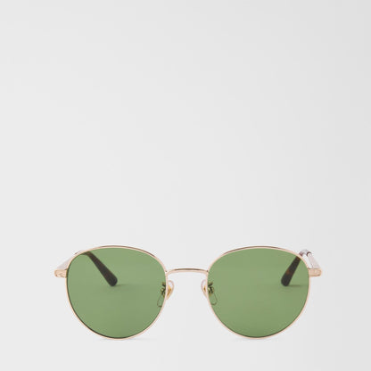 Furla Sunglasses Color Light Gold+Dark Forest - Furla