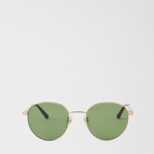Furla Sunglasses Color Light Gold+Dark Forest - Furla